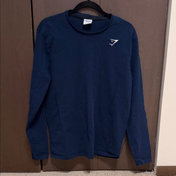 Gymshark Other - Gymshark Men's Navy Long Sleeve Shirt - size large